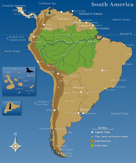 map of Amazon River